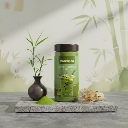 Mocharo Organic Ceremonial Matcha – Pure & Smooth