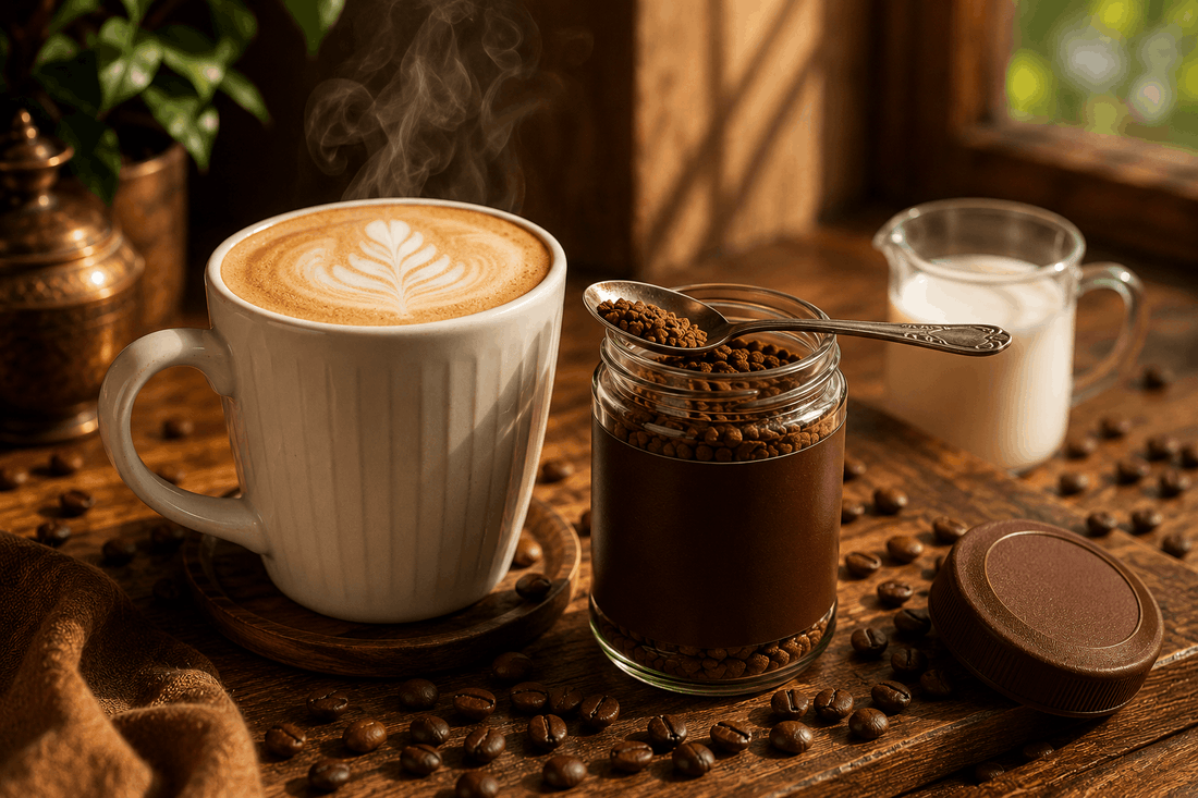 How to make latte at home with Mocharo instant coffee Pakistan — creamy café-style latte recipe