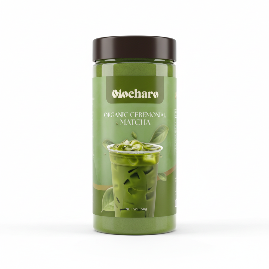 Mocharo Organic Ceremonial Matcha – Pure & Smooth